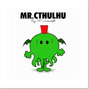 Mr Cthulhu Posters and Art